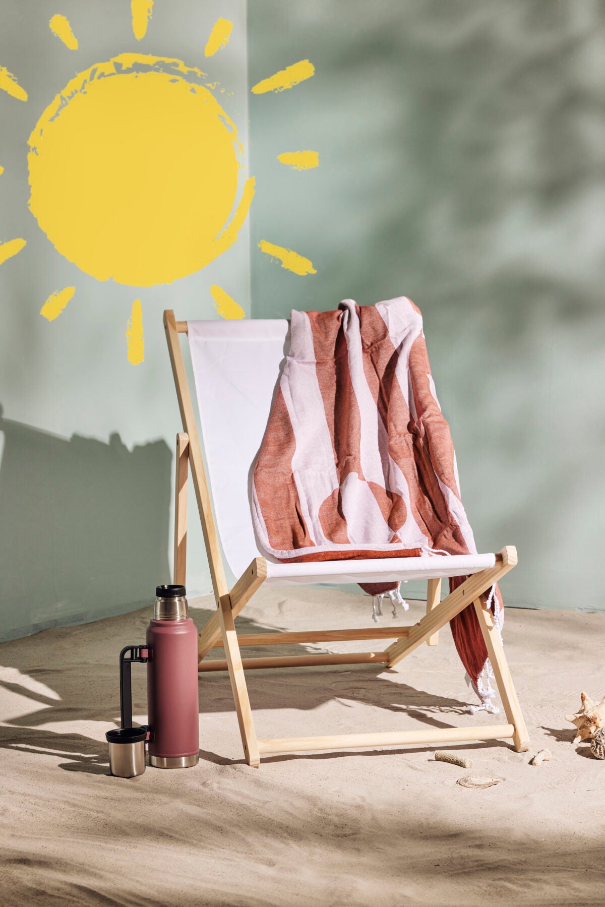 Sommarstol Vit Oeko-tex, House of Regalo, active-lifestyle