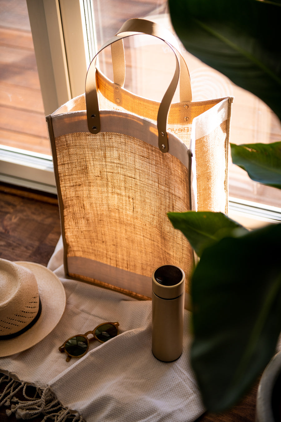 Strandväska i Jute, House of Regalo, badrum