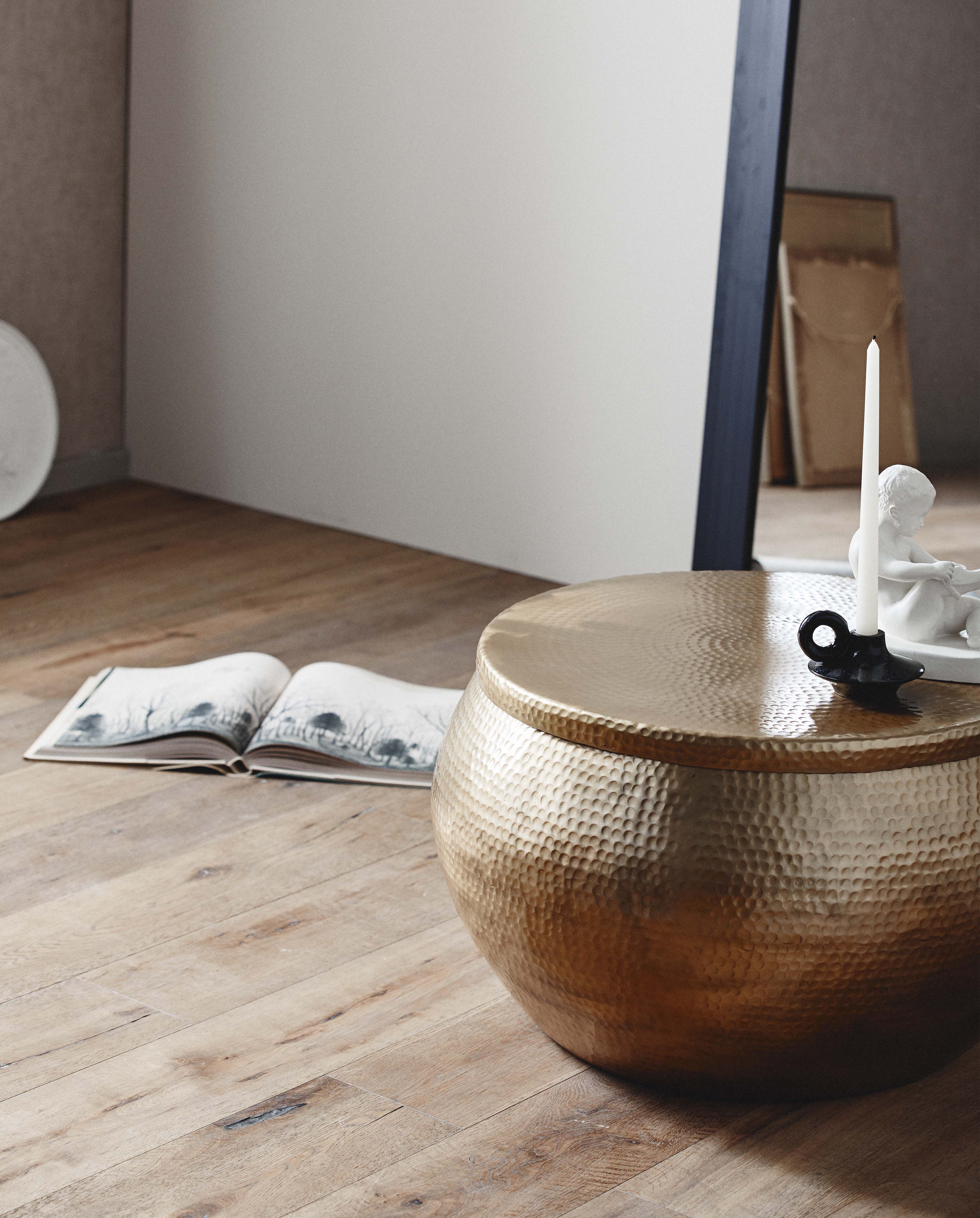 Palawan Candleholder, S, Black, Nordal, ljus & ljuslyktor