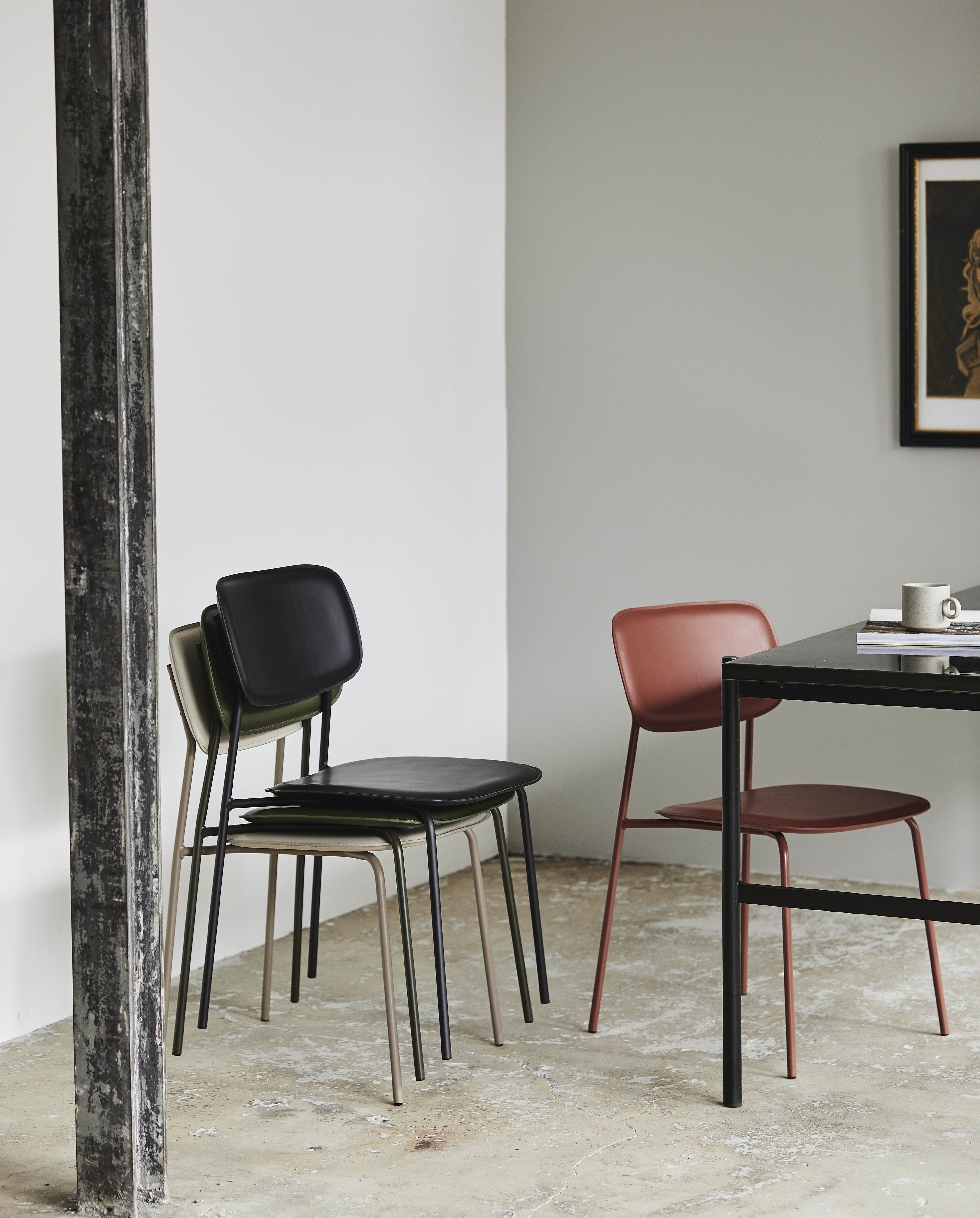 Esa Dining Chair - Black, Nordal, stolar
