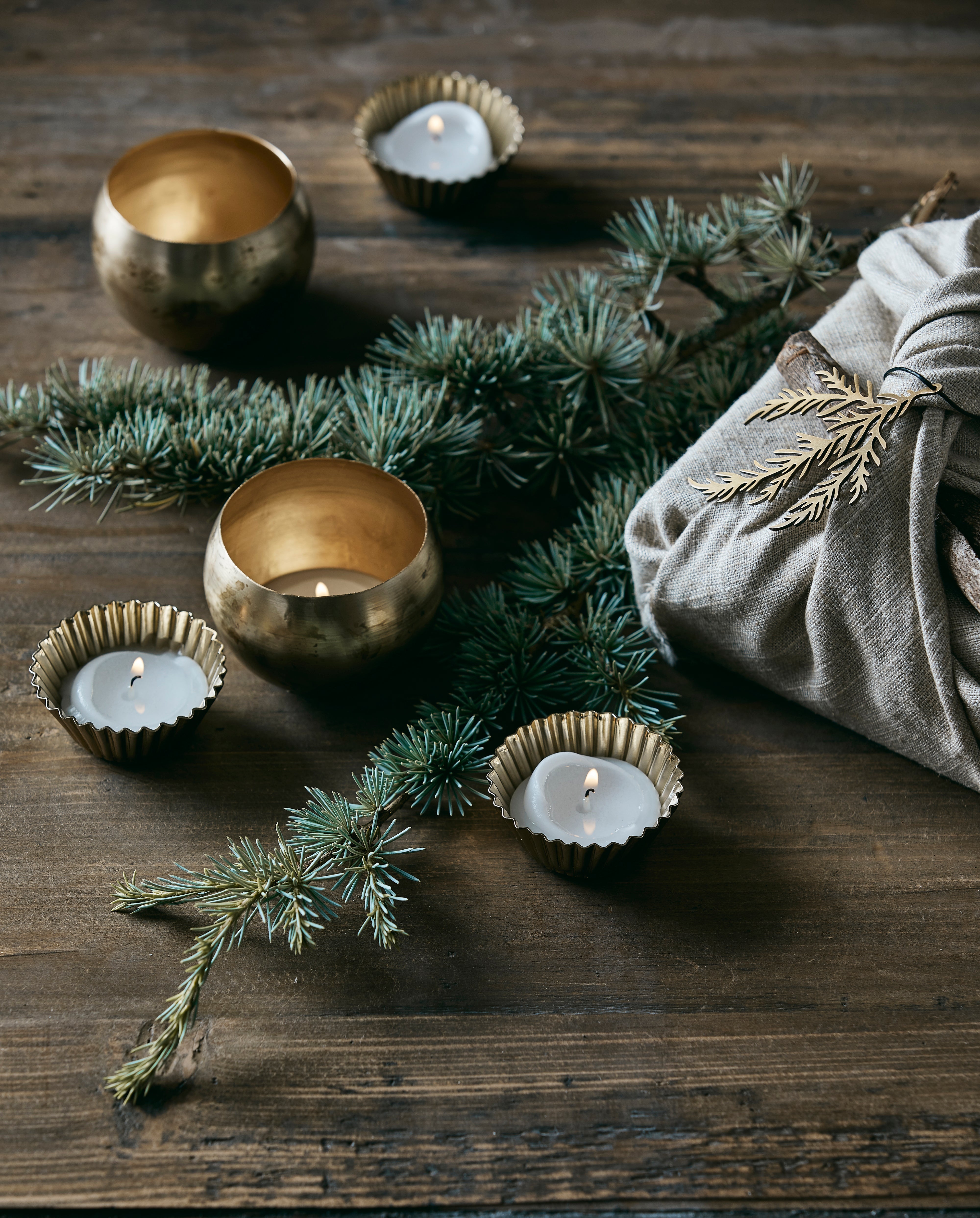 Dawson - T-light Holder, Nordal, ljus & ljuslyktor