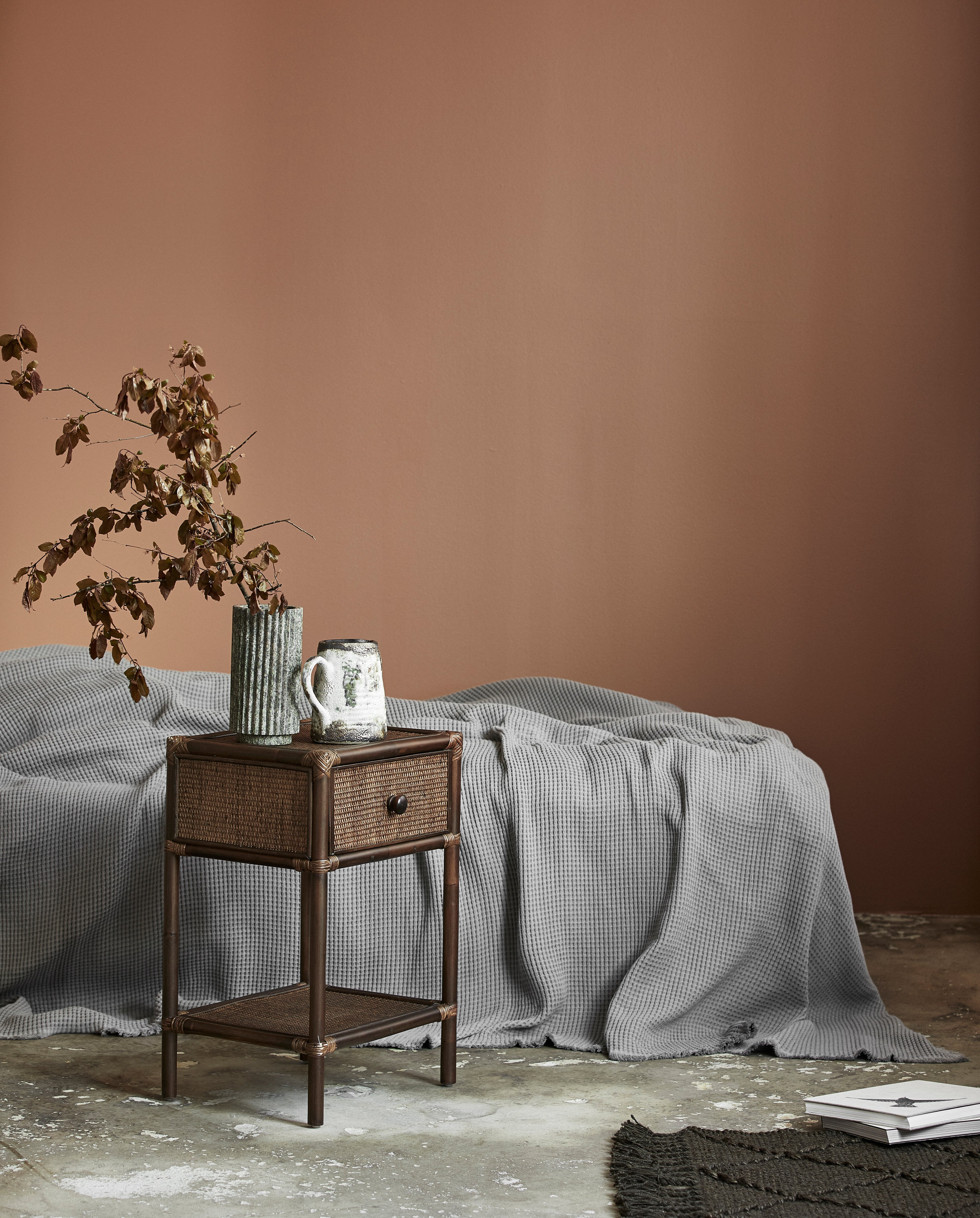 Hayes Side Table - Brown, Nordal, bord