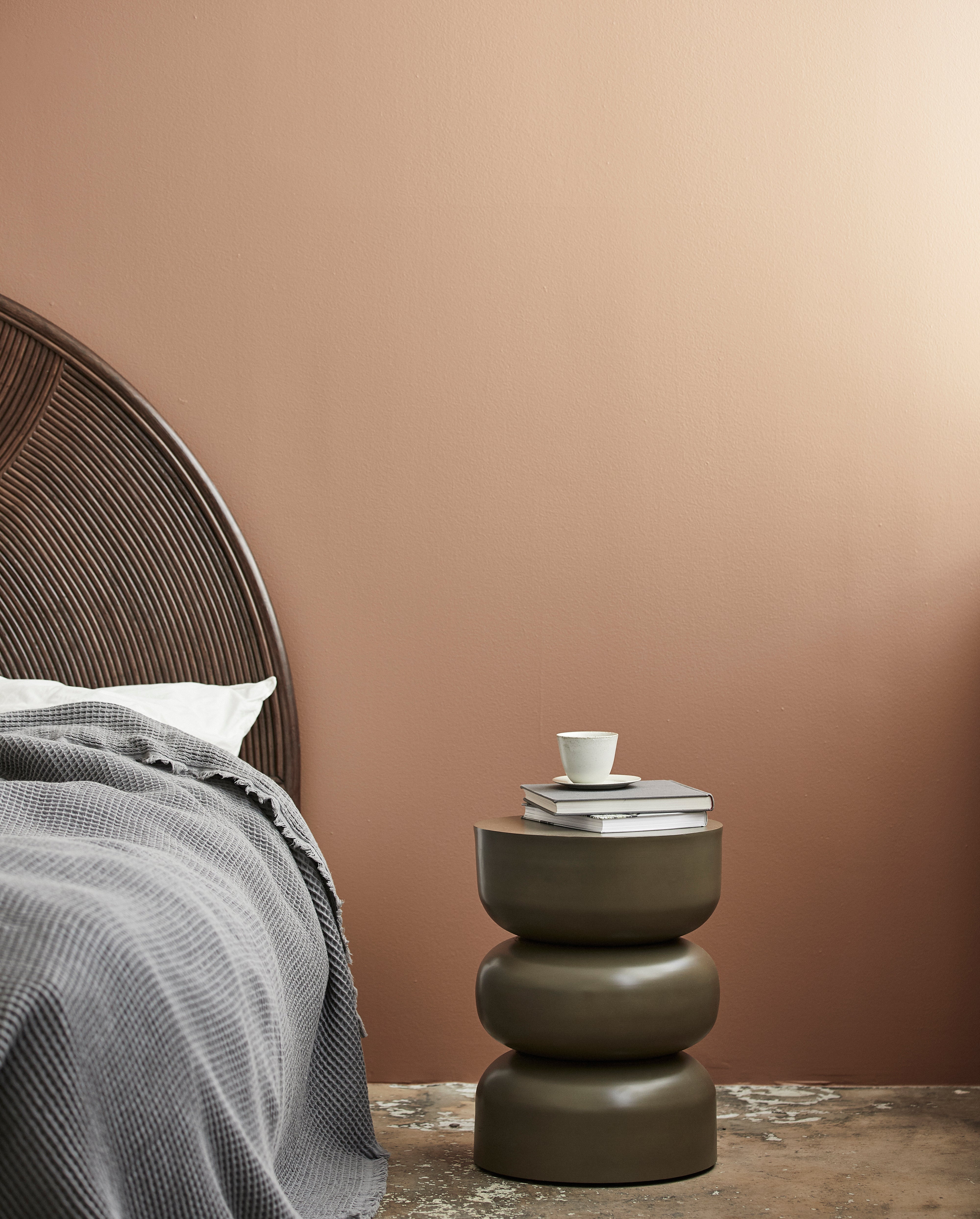 Alma Side Table - Dark Green, Nordal, bord