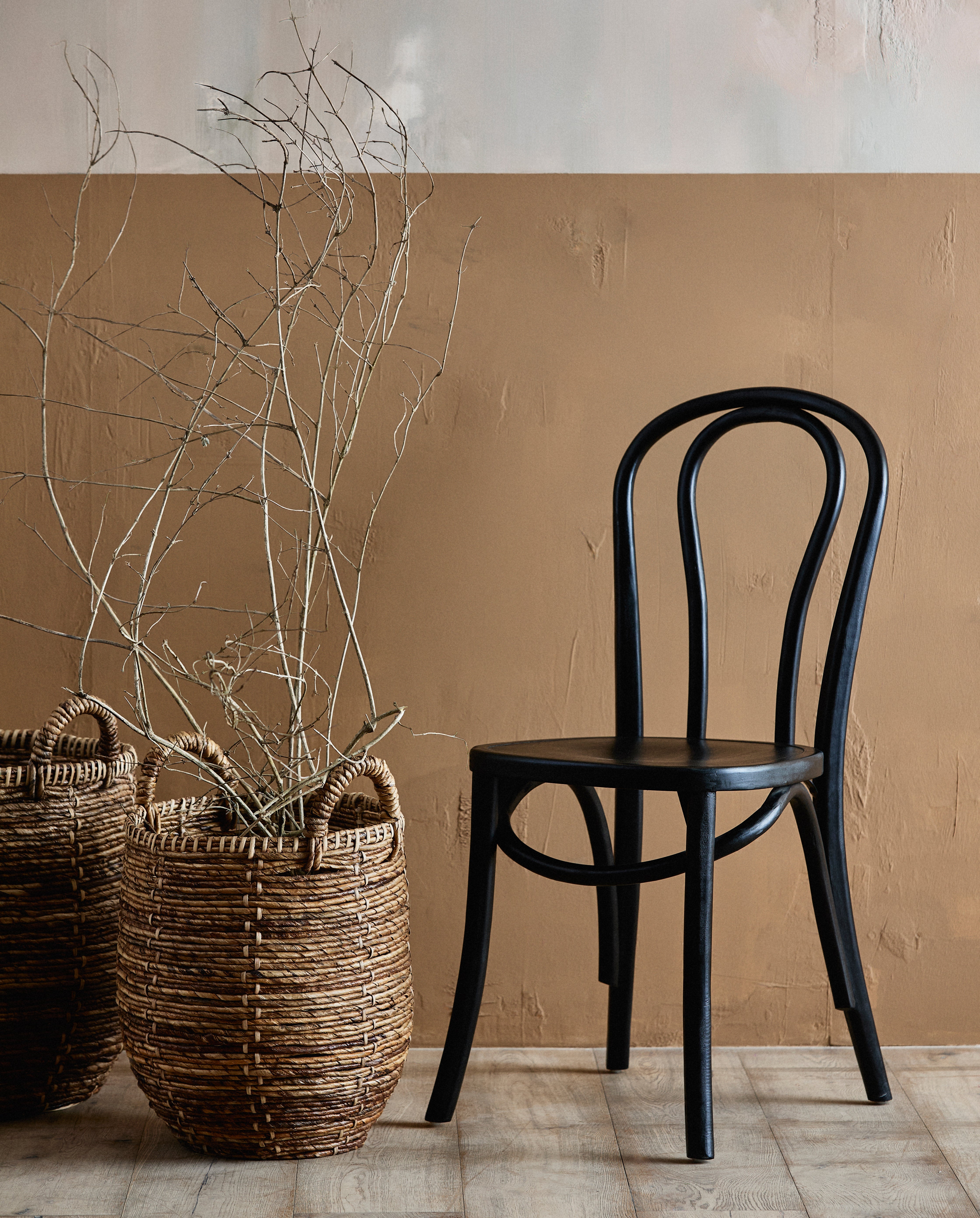 Bistro Chair, Shiny Black, Nordal, stolar