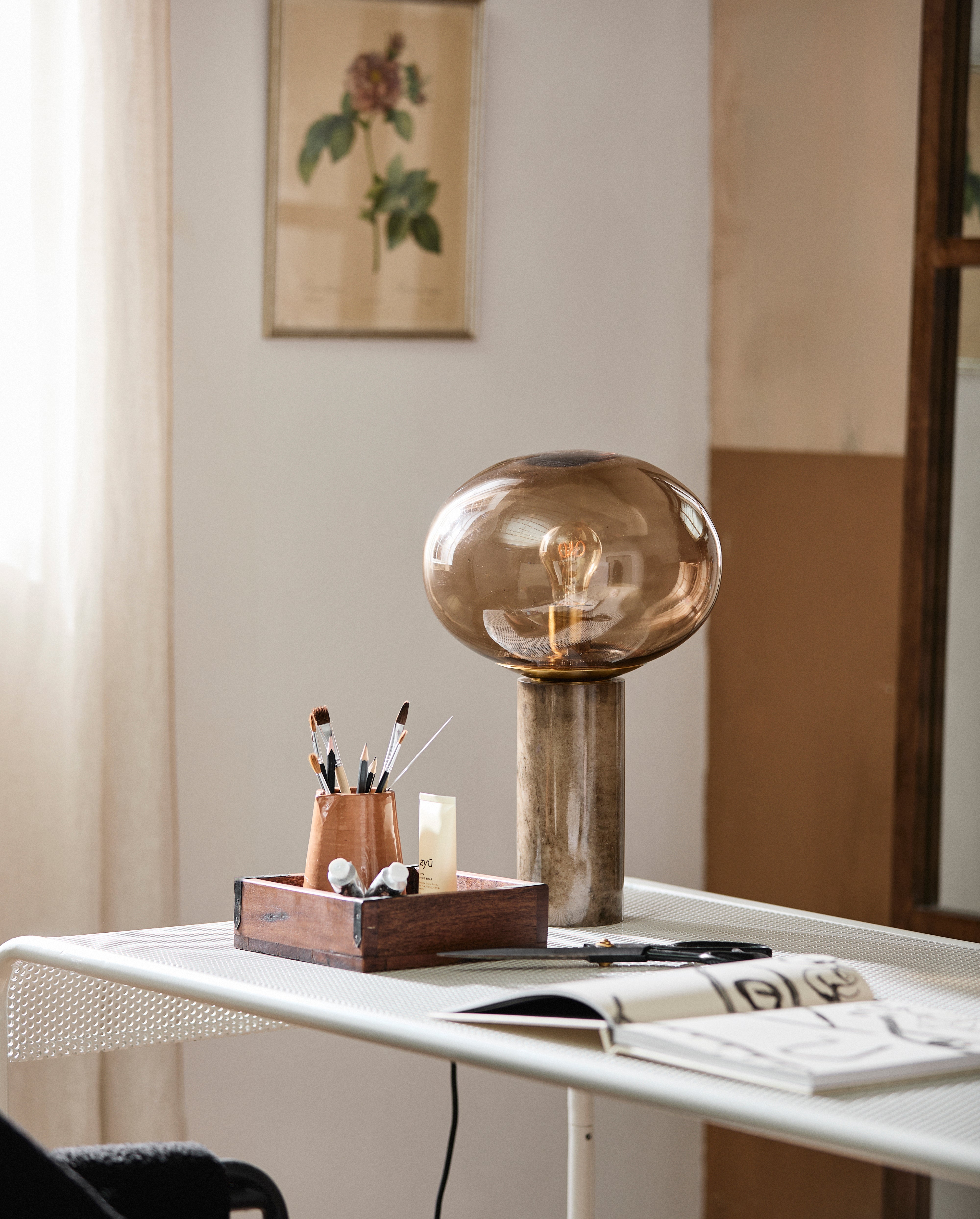 Boldo Tray, S, Reclaimed Wood - Nature, Nordal, förvaring