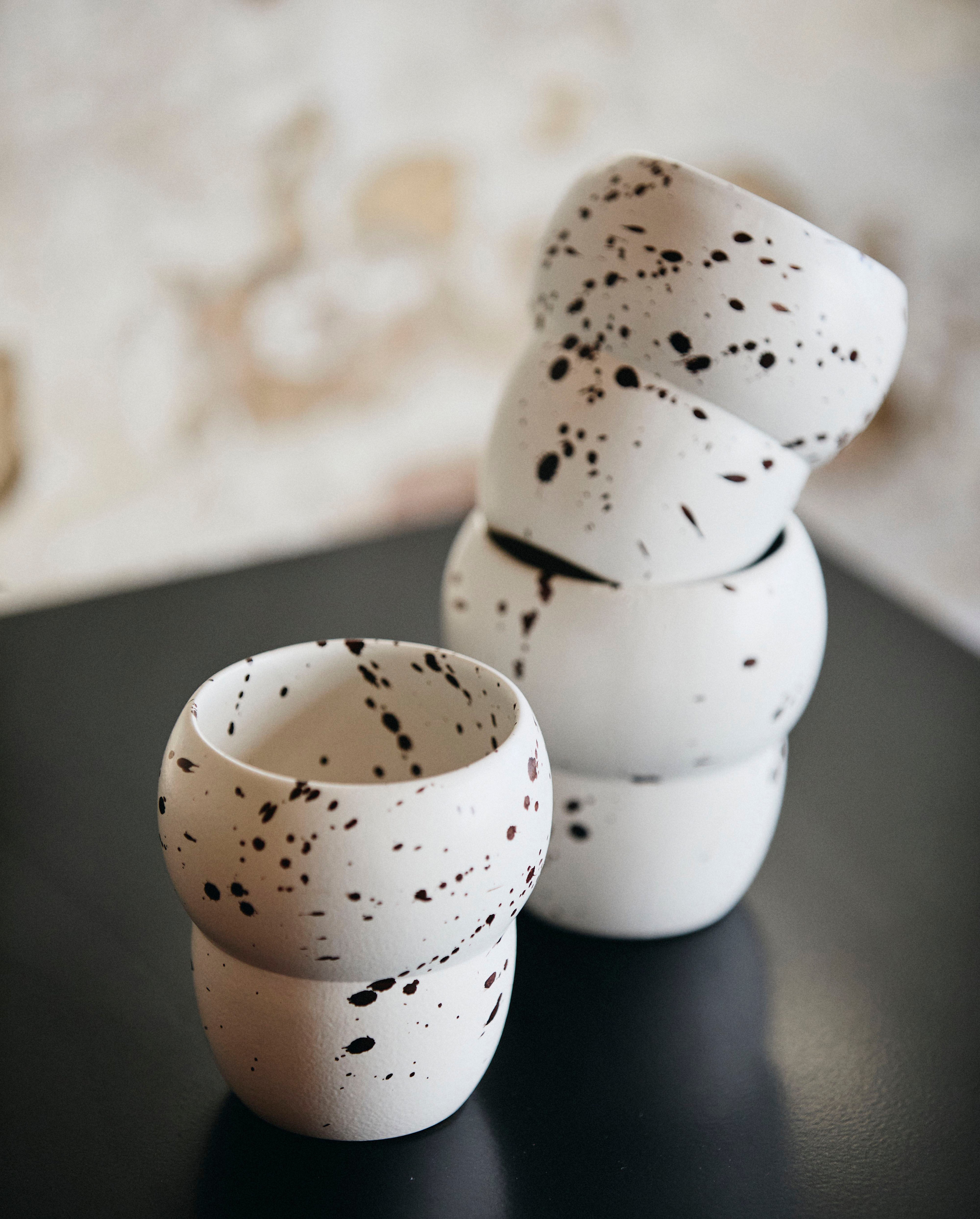 Ria Mug W. Splash - Ivory, Nordal, koppar och muggar