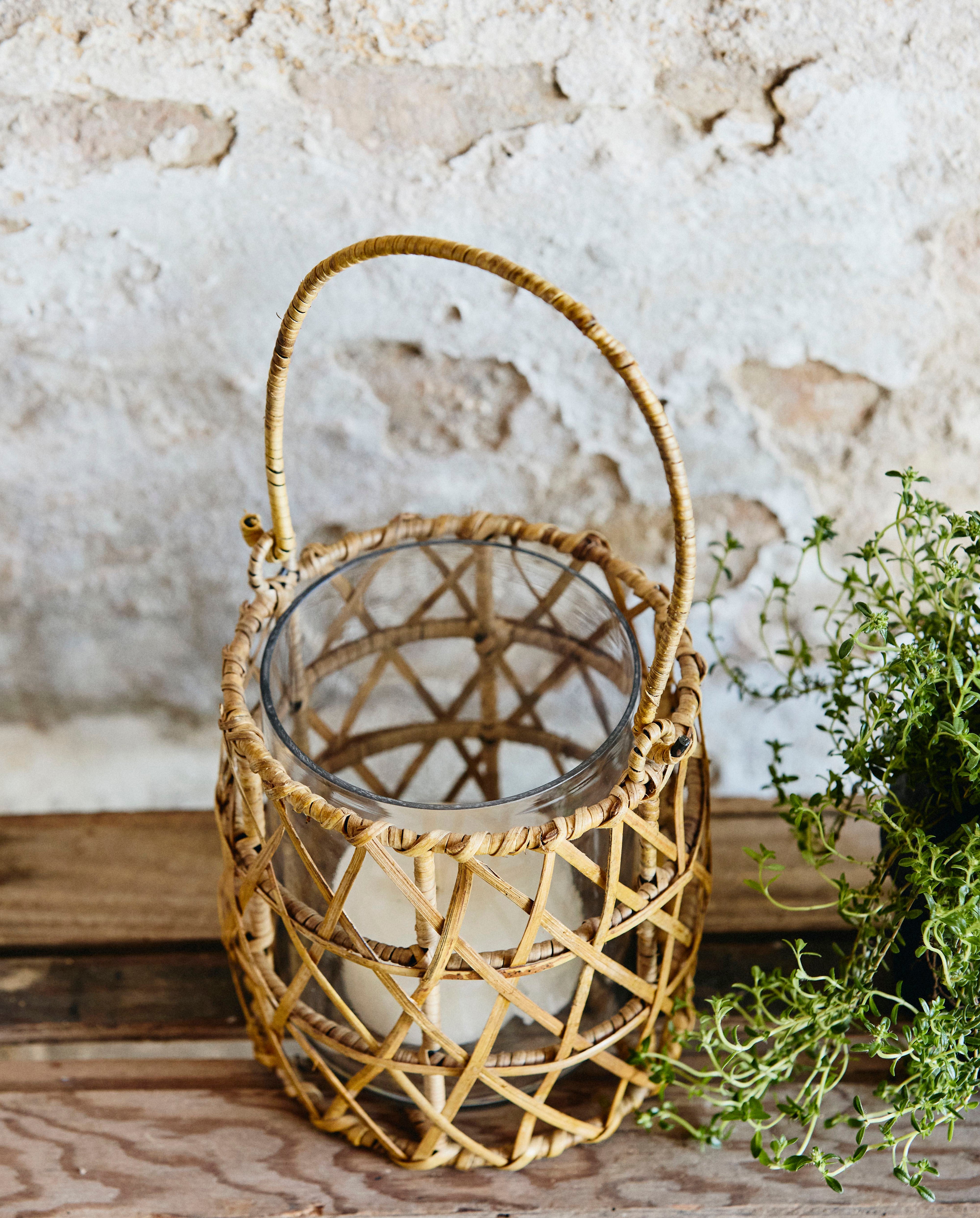 Ghizo Lantern, Glass, Medium, Nordal, ljus & ljuslyktor