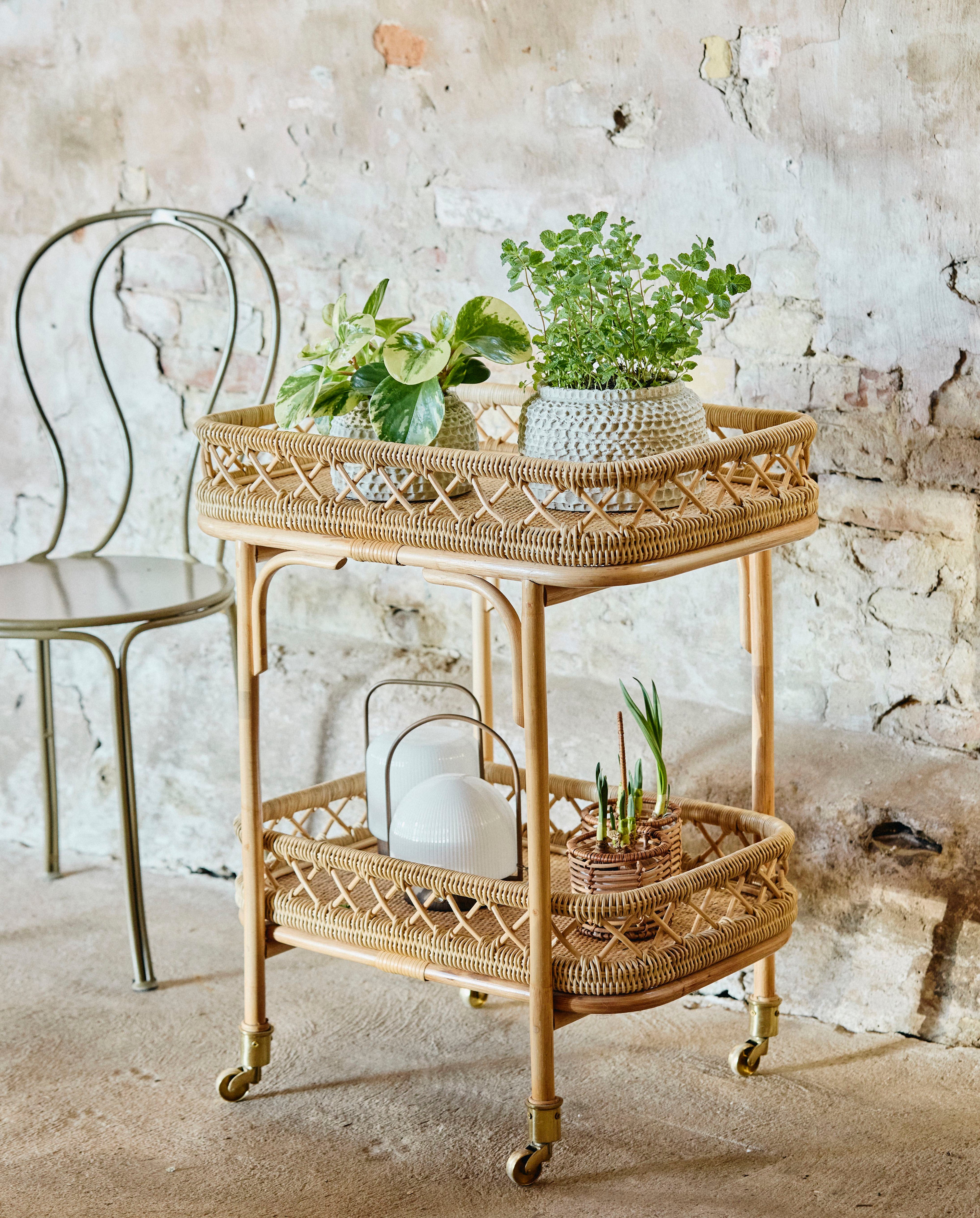 Liri Trolley - Natural, Nordal, möbler