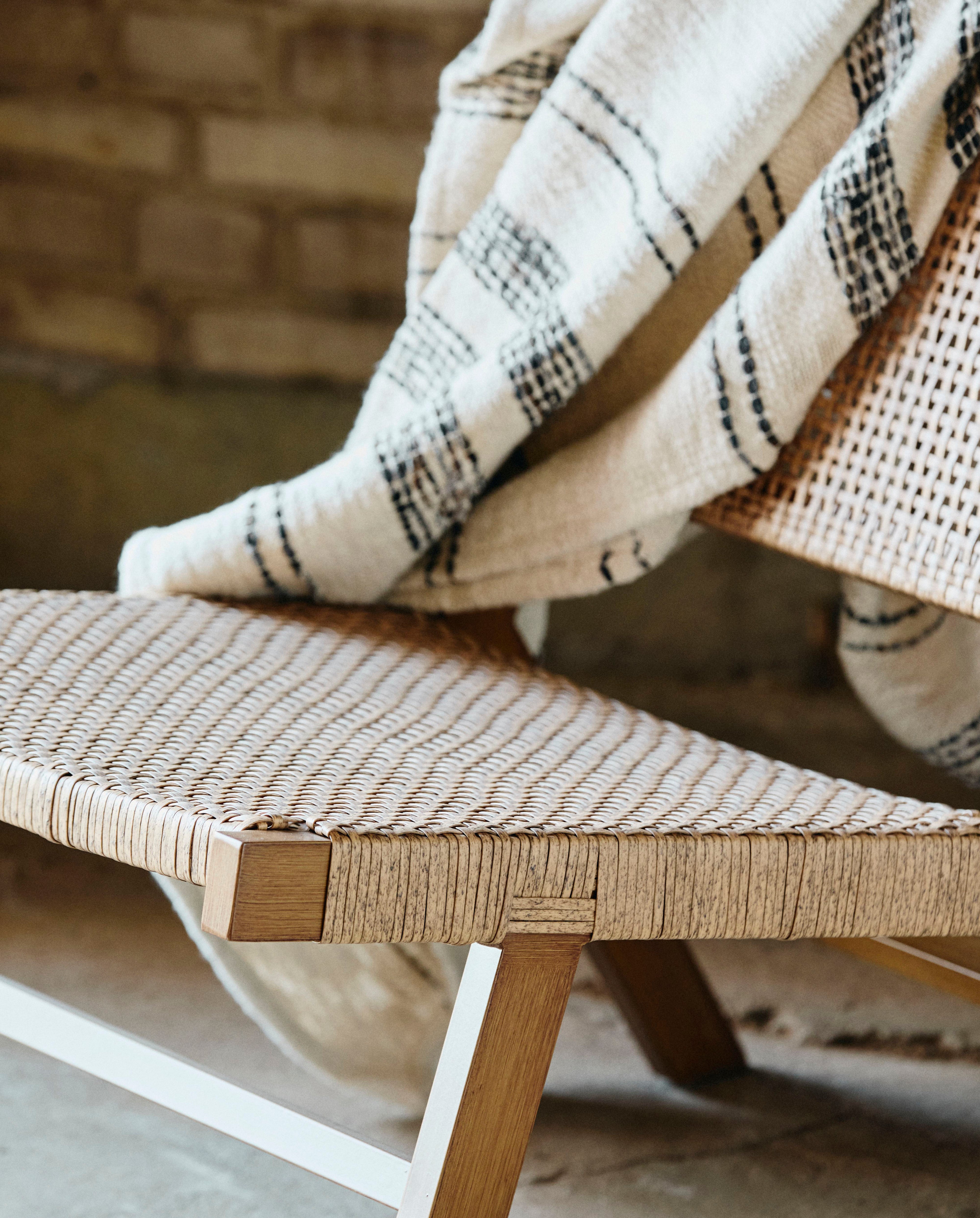 Vasai Lounge Chair, Natural, Nordal, trädgårdsmöbler