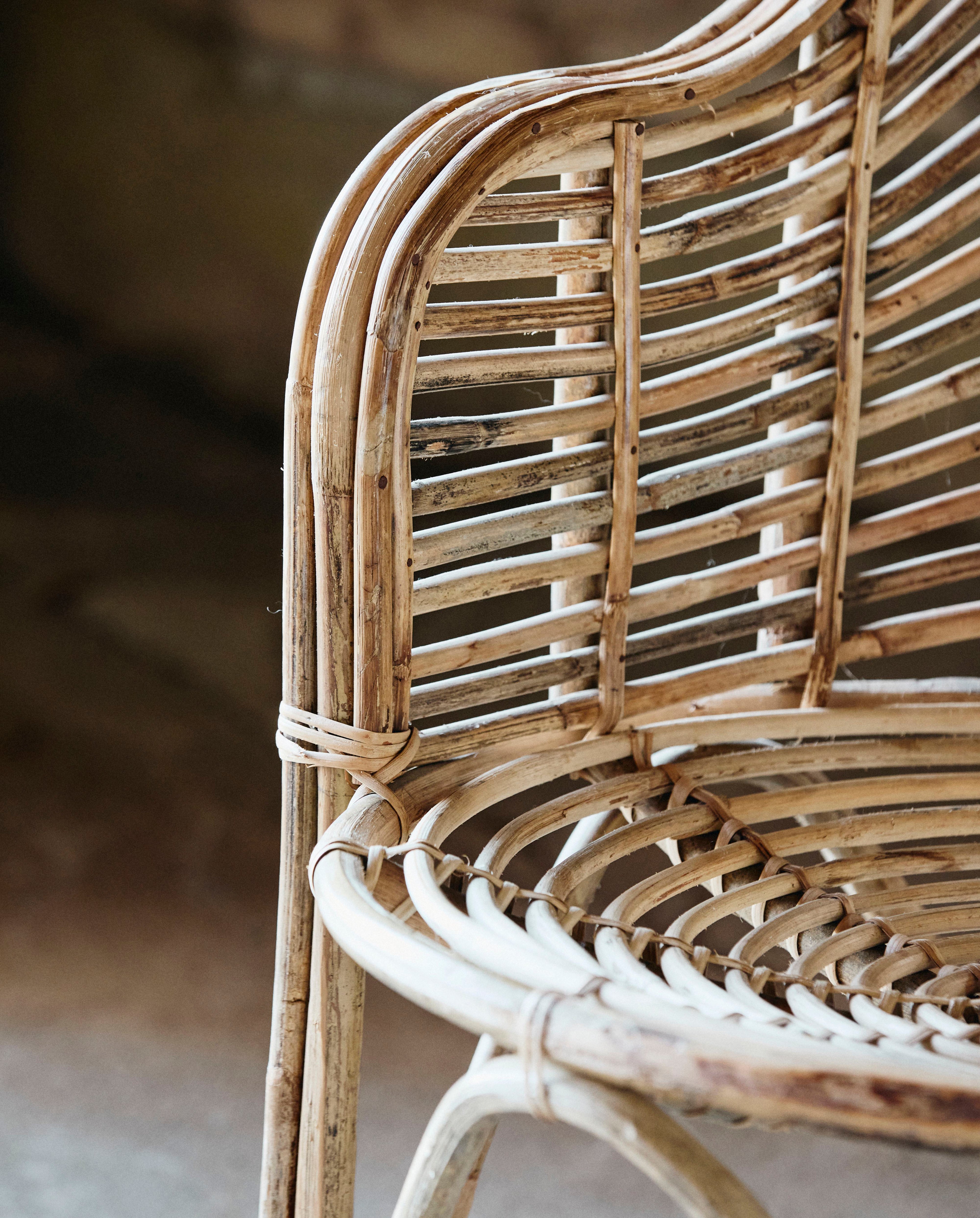 Cania Bamboo Chair, Natural, Nordal, stolar