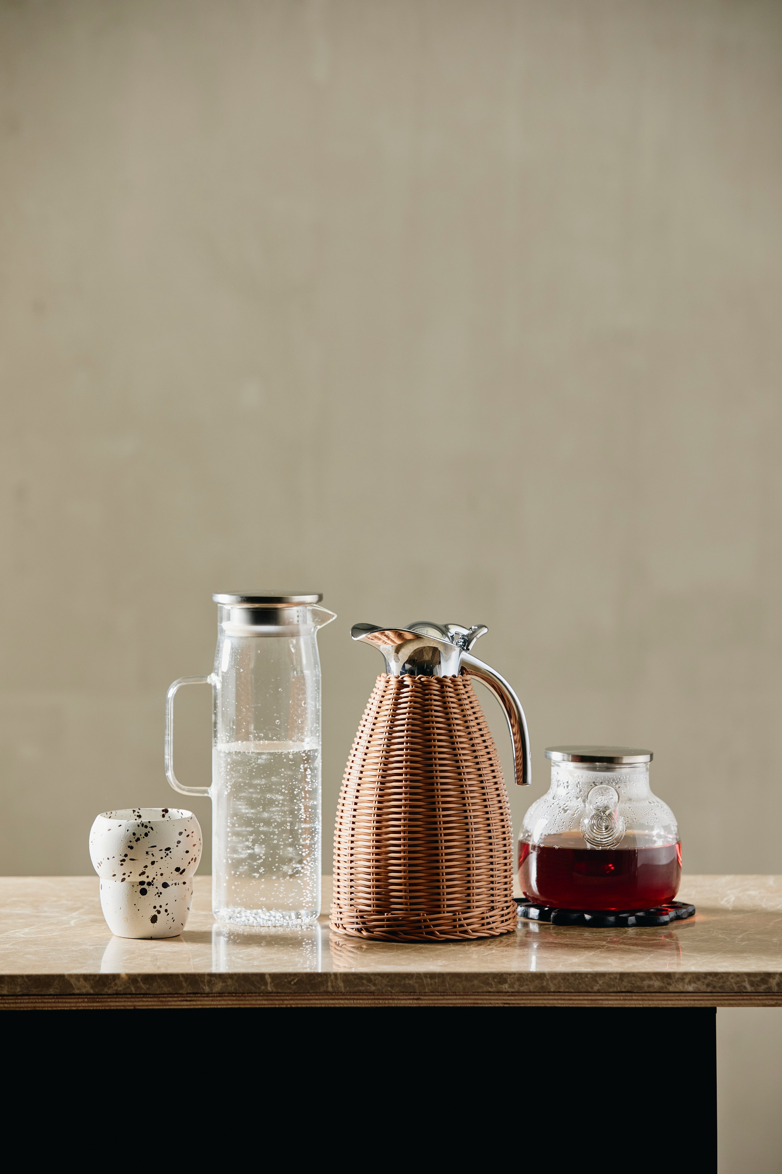 Chives Jug, Glass - Clear, Nordal, kannor och karaff