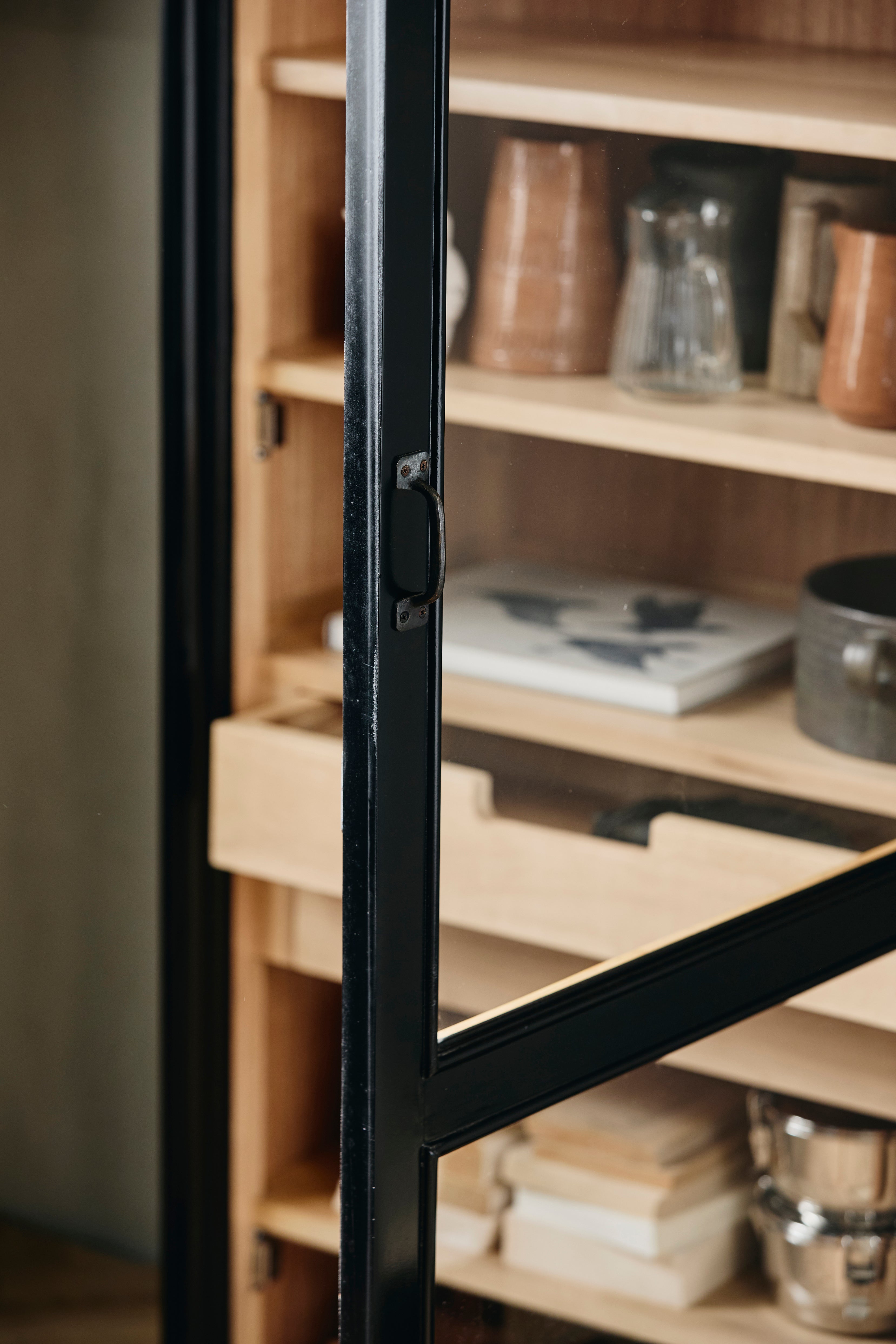 Viva Cabinet, 1 Door - Black, Nordal, bokhyllor