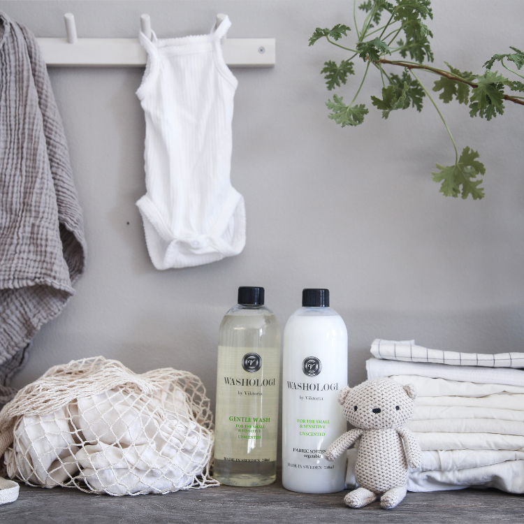 Oparfymerade Tvättduon