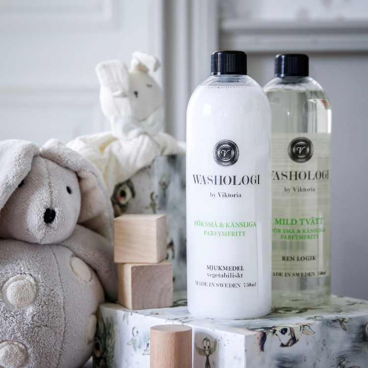 Oparfymerade Tvättduon