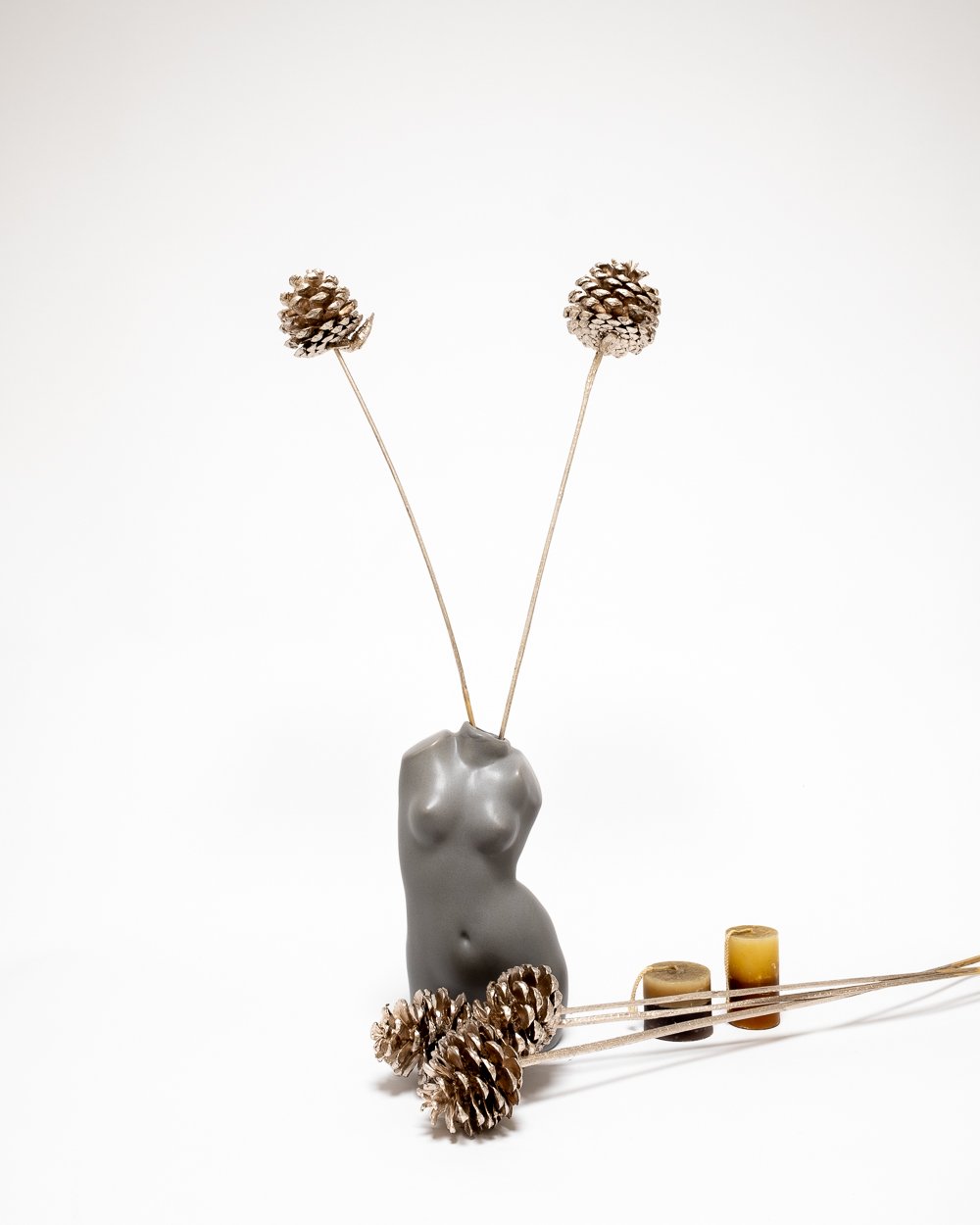 Kotte Mässing – Torkade Blommor, Flora Grossist, torkade-blommor