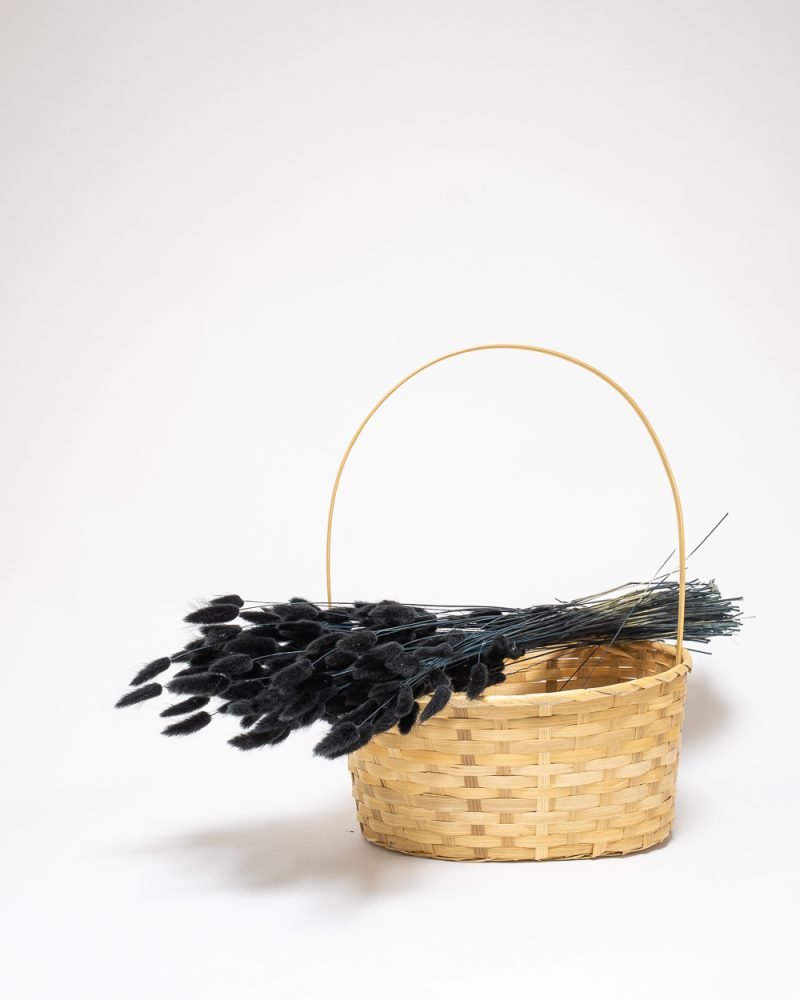 Lagurus Svart 100 Gram-torkade Blommor, Flora Grossist, torkade-blommor