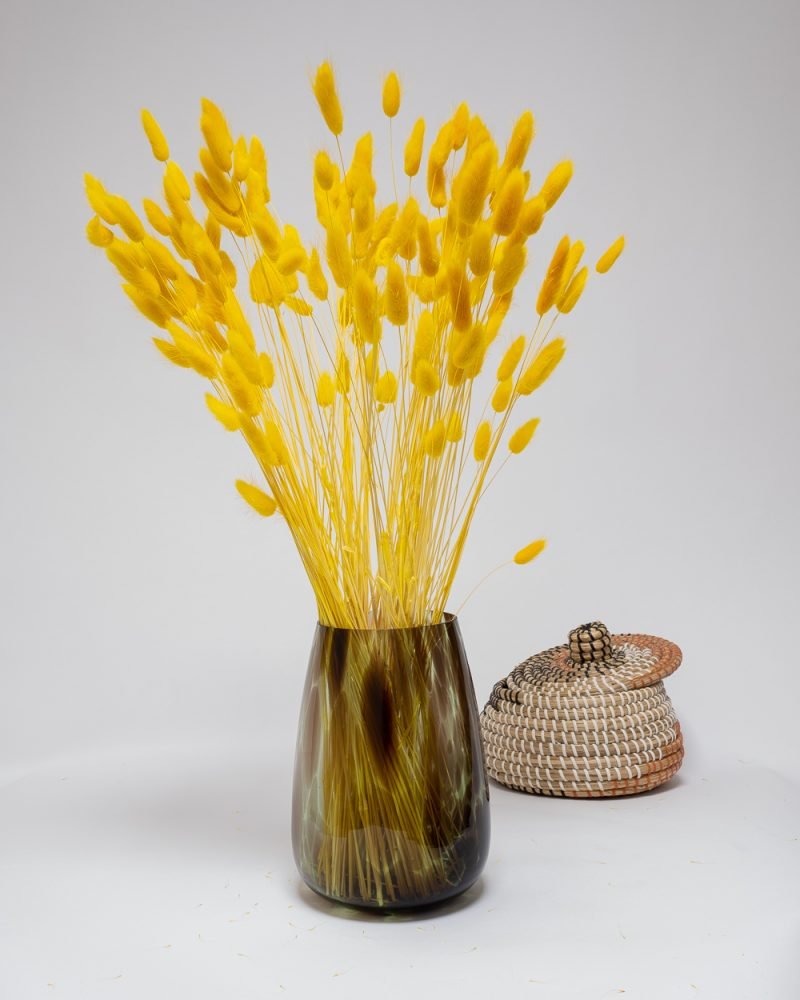 Lagurus Blekt Gul – 100 Gram, Flora Grossist, torkade-blommor