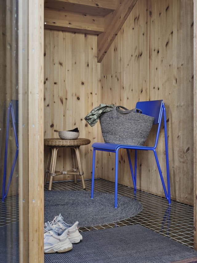 Bag Ella Black/natural S/2, Dixie, korgar