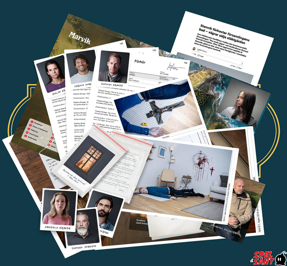 Unsolved Mysteries - Den enda vägen spel, innehåll