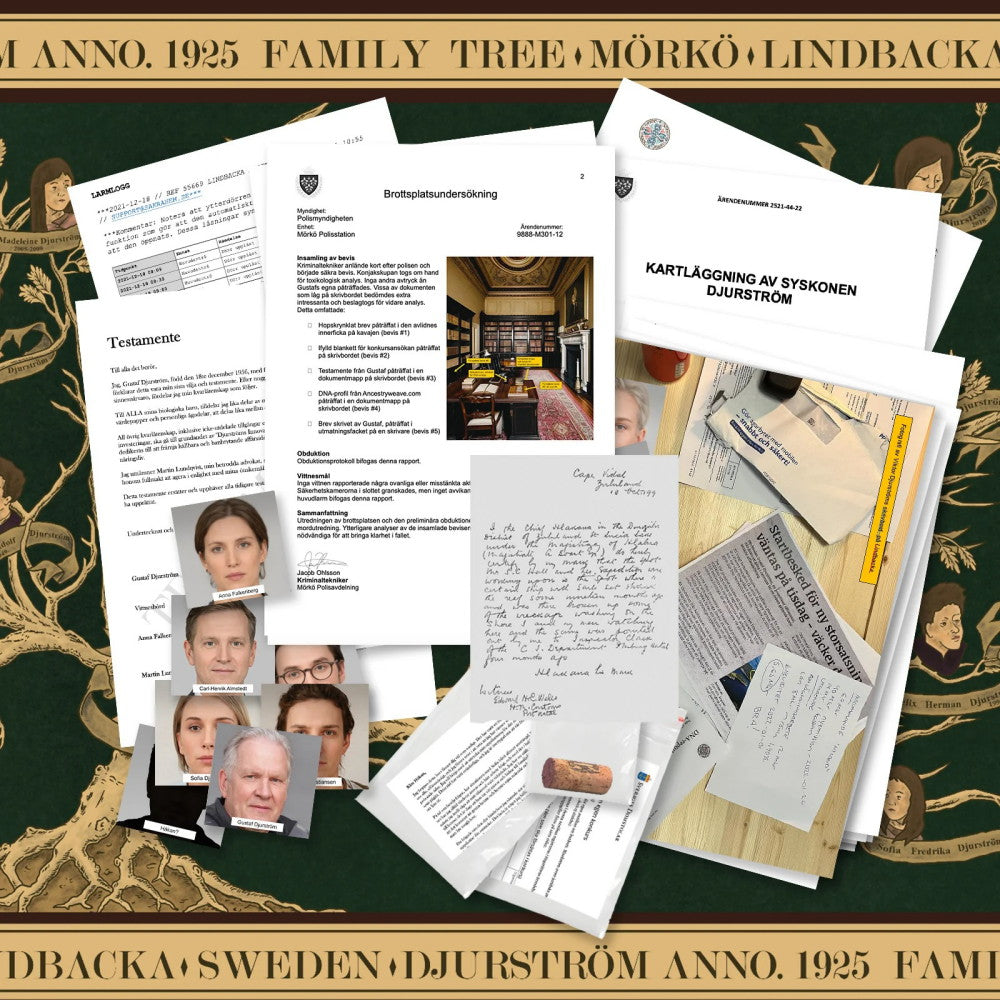 Unsolved Mysteries - Det sista brevet spel, innehåll