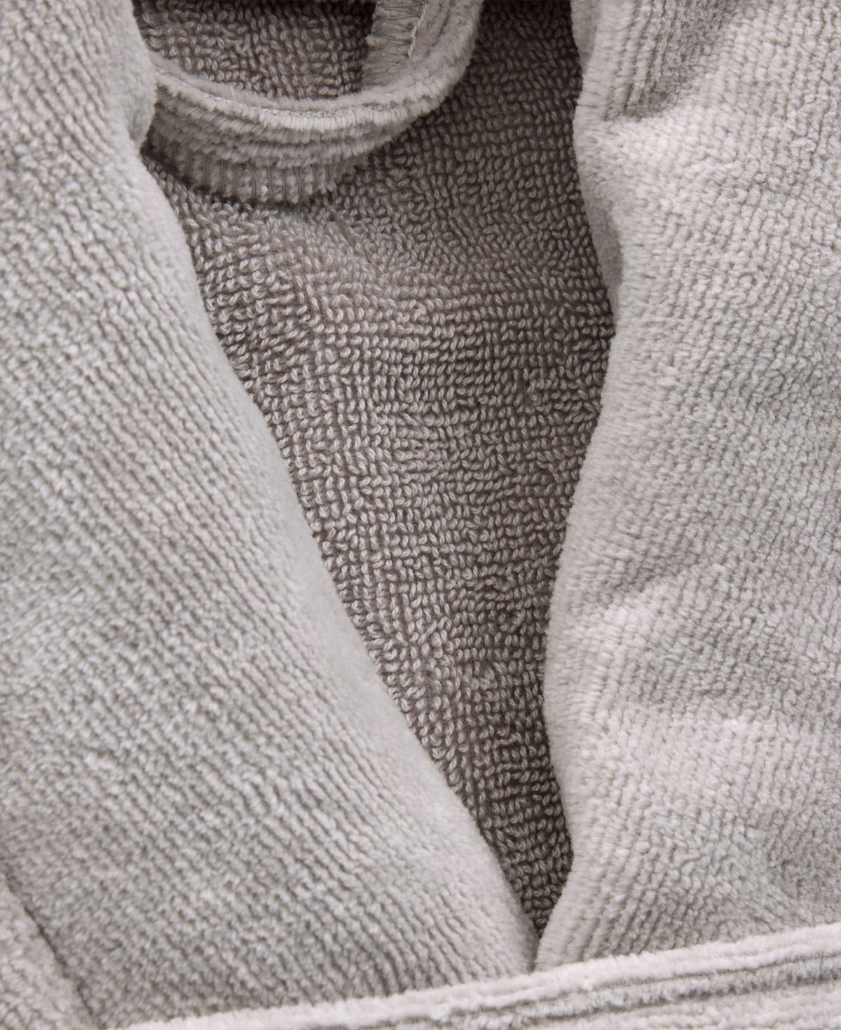 Mjuk Morgonrock i Velour – Grå, House of Regalo, bäddset-textil