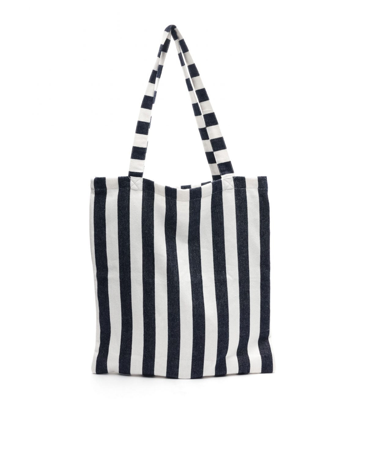 Tygkasse Hamam Recycled – Navy / Rand, House of Regalo, bäddset-textil