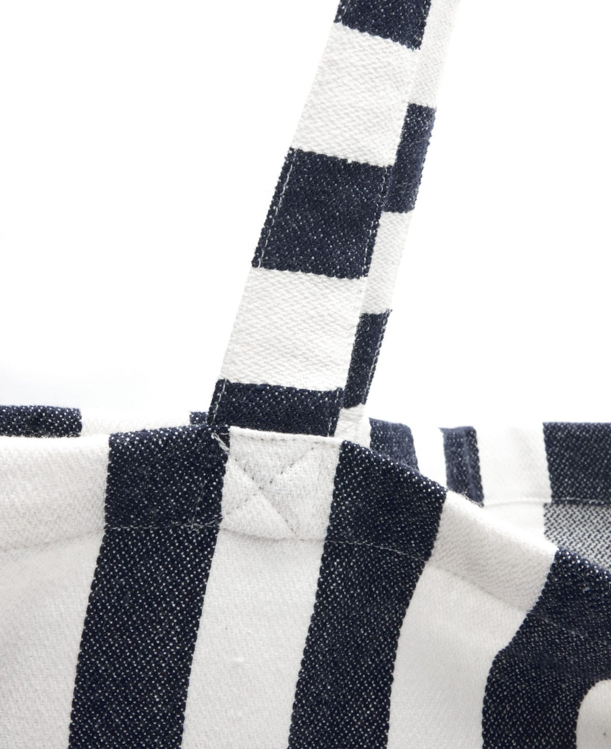 Tygkasse Hamam Recycled – Navy / Rand, House of Regalo, bäddset-textil