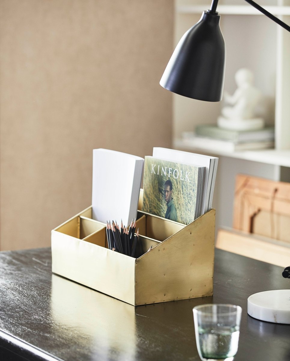 Adasi Storage, 6 Rooms - Golden Finish, Nordal, förvaring