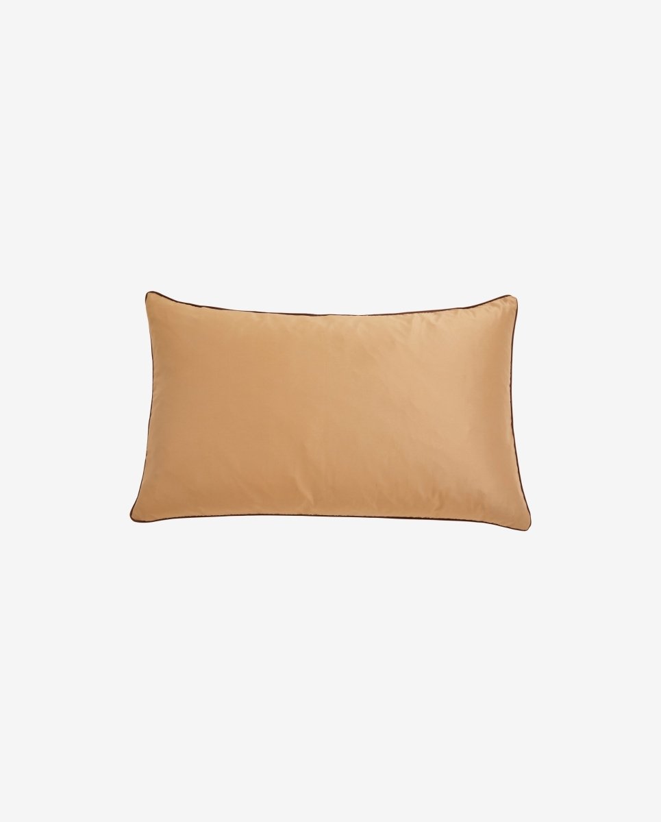 Ain Cushion Cover, L, Light Brown/brown, Nordal, sovrums textilier