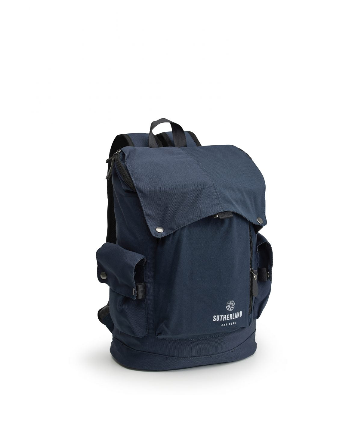 Snygg Ryggsäck i Canvas från Sutherland & Sons – Navy, House of Regalo, Väskor