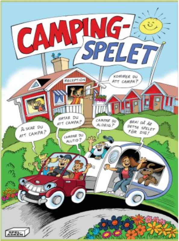 Campinsspelet, framsida