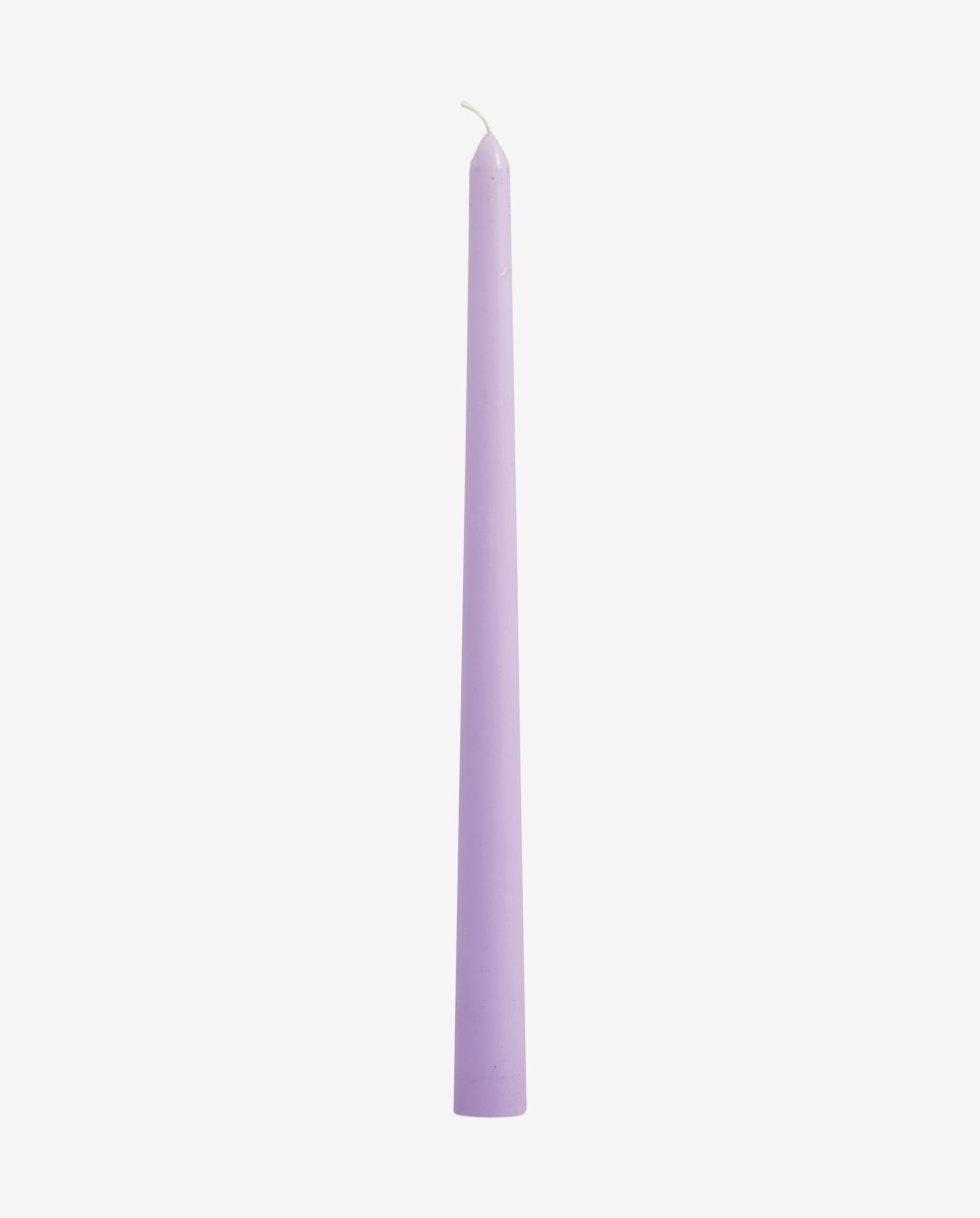 Candle, Tall - Light Purple, Nordal, ljus & ljuslyktor