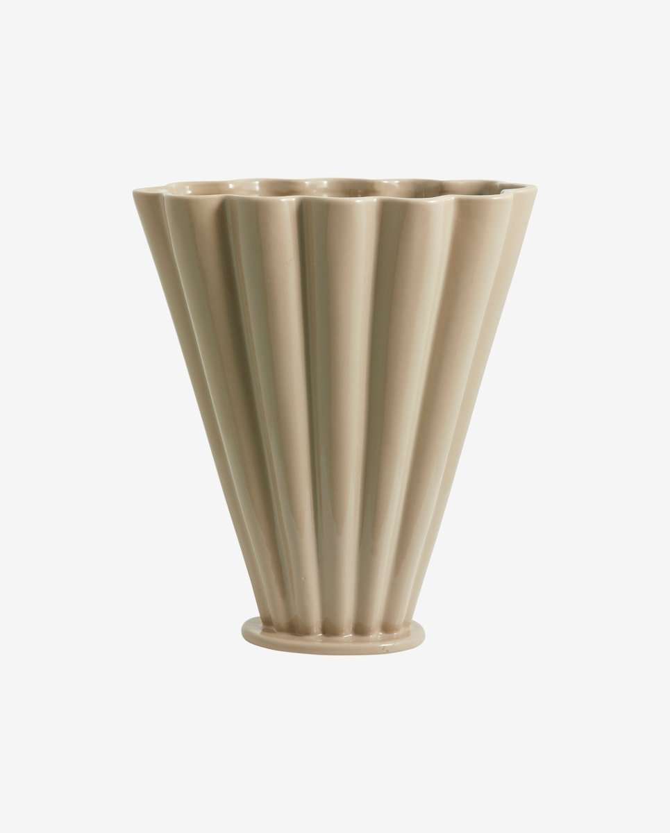 Colla Vase, Sand, Nordal, vaser & skålar
