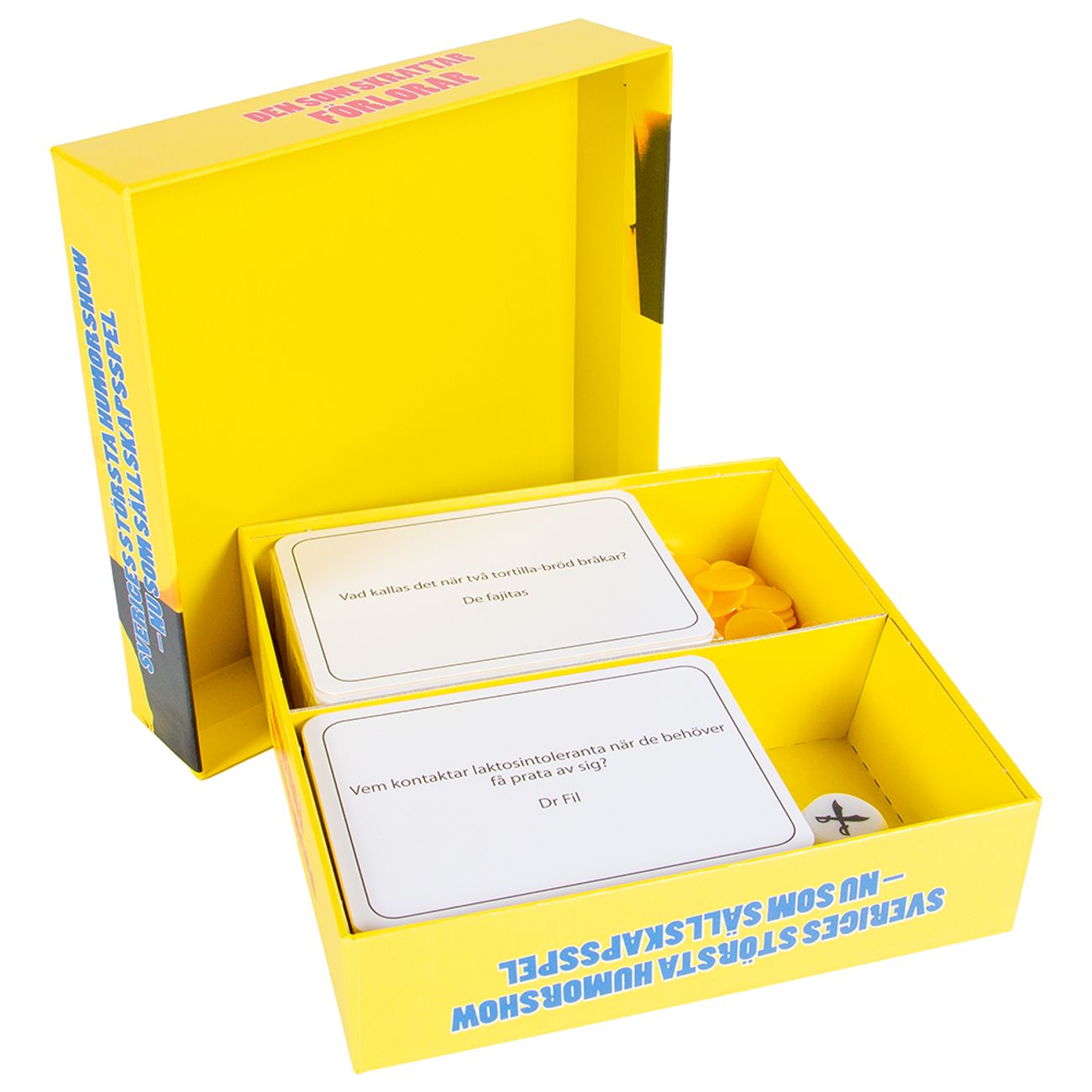 Den som skrattar förlorar spel, innehåll