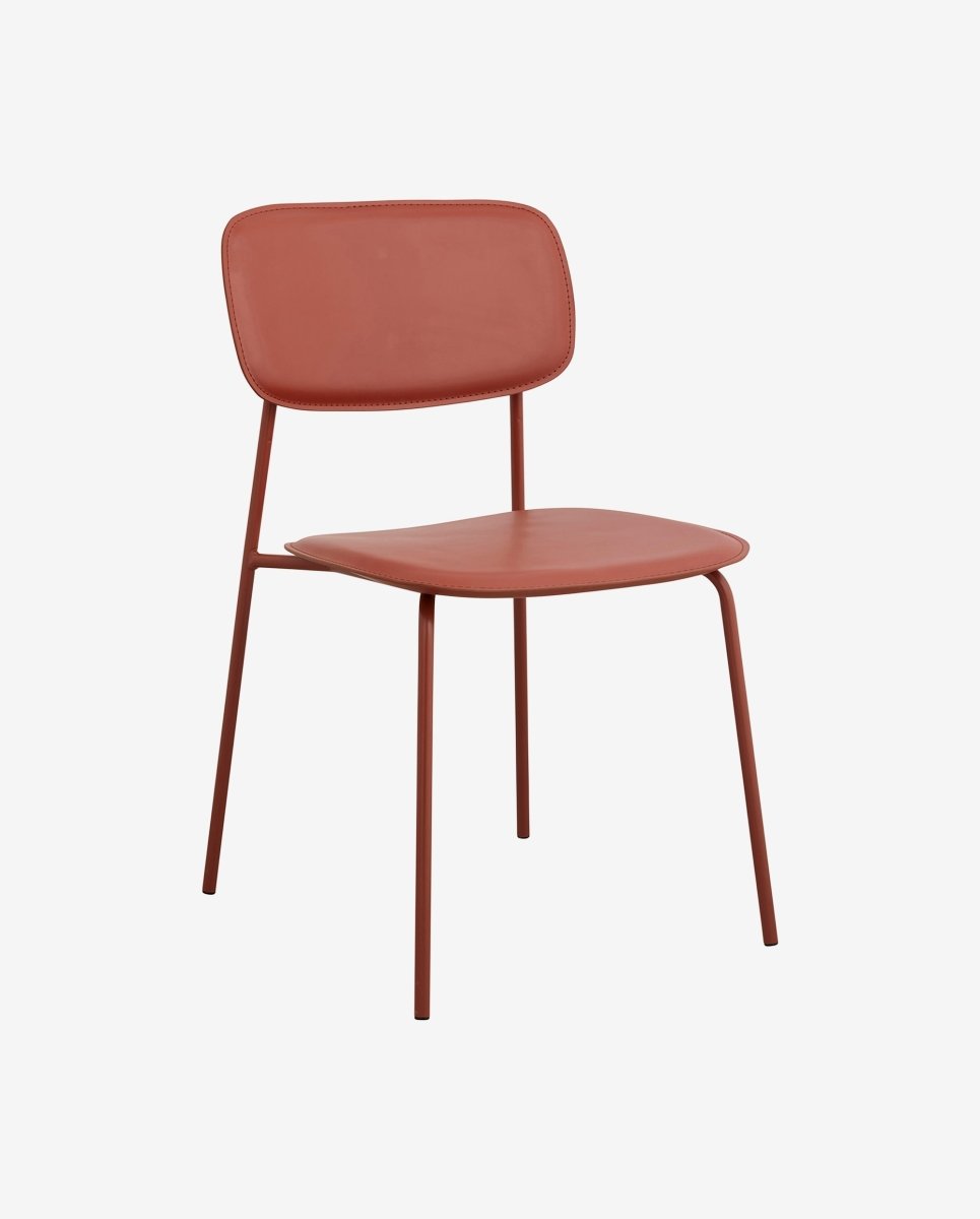 Esa Dining Chair - Rust Red, Nordal, stolar