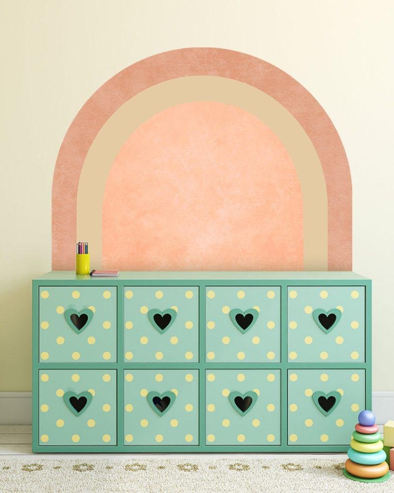 Uonlytech Arch Wall Decal Decor Wall Sticker, Flora Grossist, väggdekoration