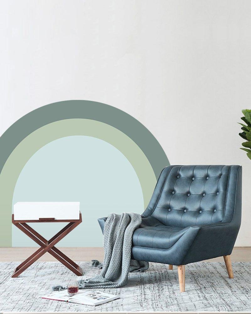 Removable Wallpaper Boho Arch Peel And Wall Stick, Flora Grossist, väggdekoration