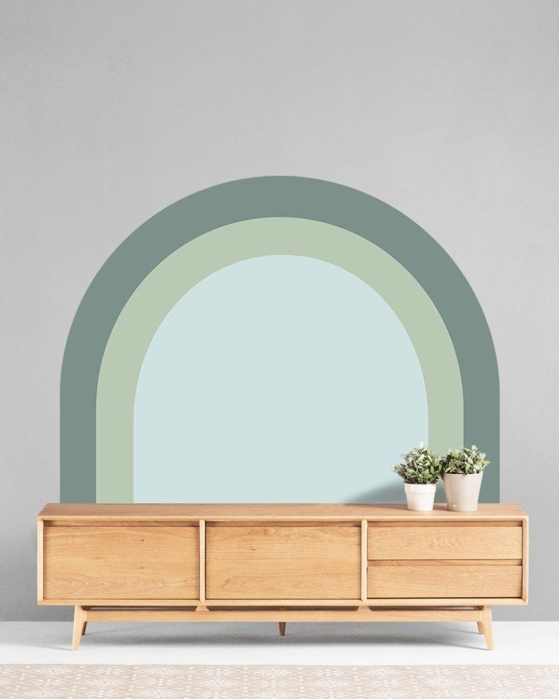 Removable Wallpaper Boho Arch Peel And Wall Stick, Flora Grossist, väggdekoration