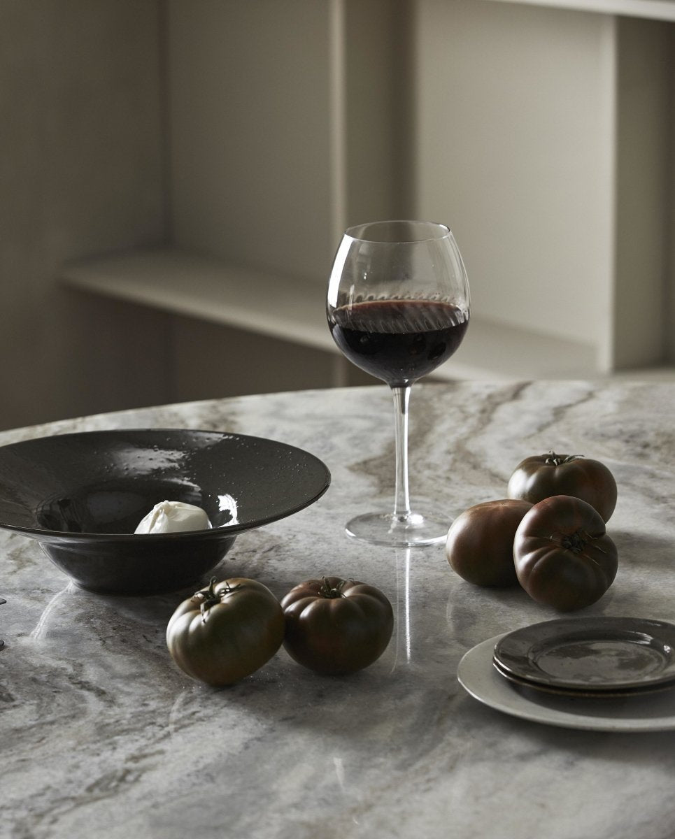 Grawa Saucer/cake Plate, Dark Green, Nordal, tallrikar och fat