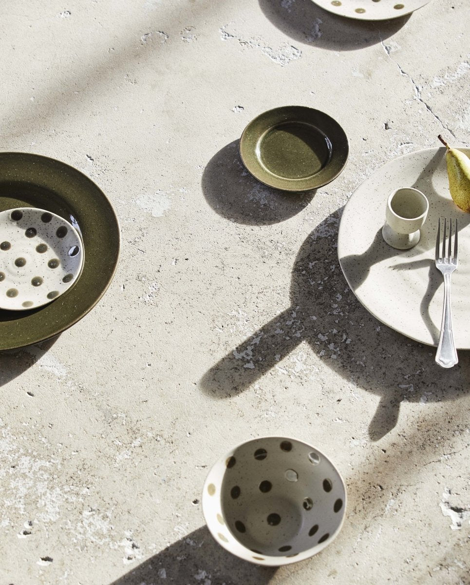 Grawa Saucer/cake Plate, Dark Green, Nordal, tallrikar och fat