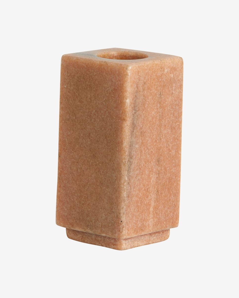 Haida Candle Holder, L, Rose Marble, Nordal, ljus & ljuslyktor