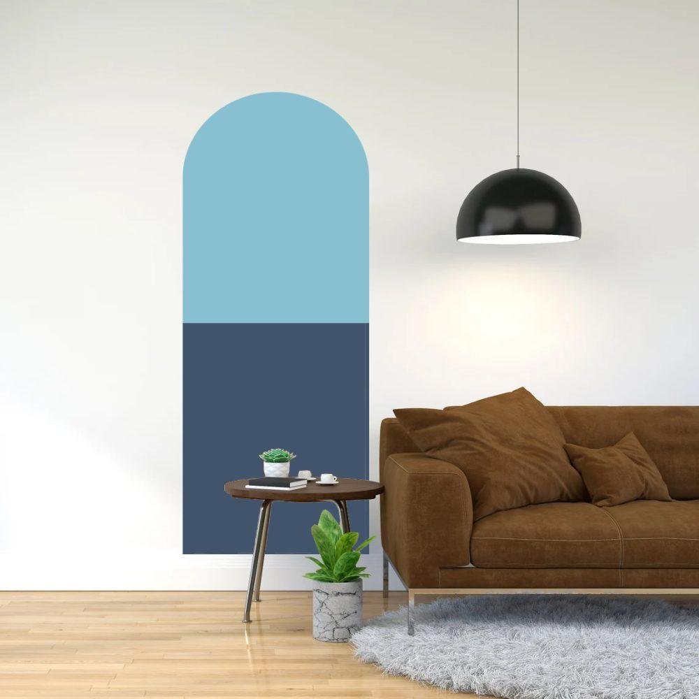 Bågformade Väggdekaler – Moderna Väggstickers Jgb001, Flora Grossist, väggdekoration