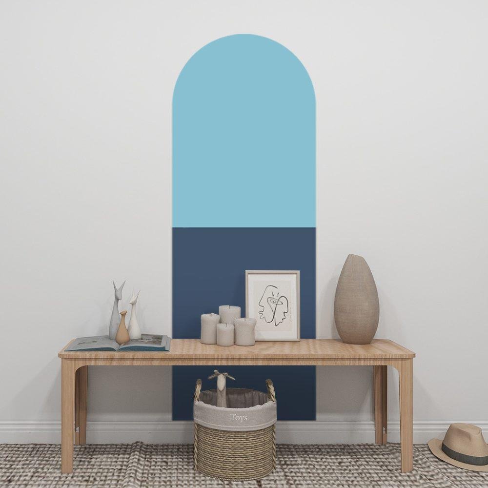 Bågformade Väggdekaler – Moderna Väggstickers Jgb001, Flora Grossist, väggdekoration