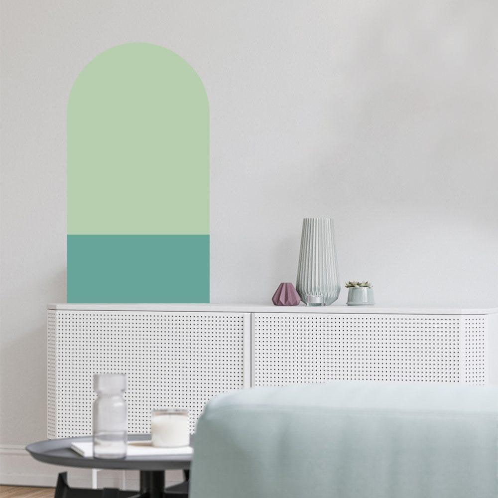 Bågformade Väggdekaler – Moderna Väggstickers Jgb002, Flora Grossist, väggdekoration