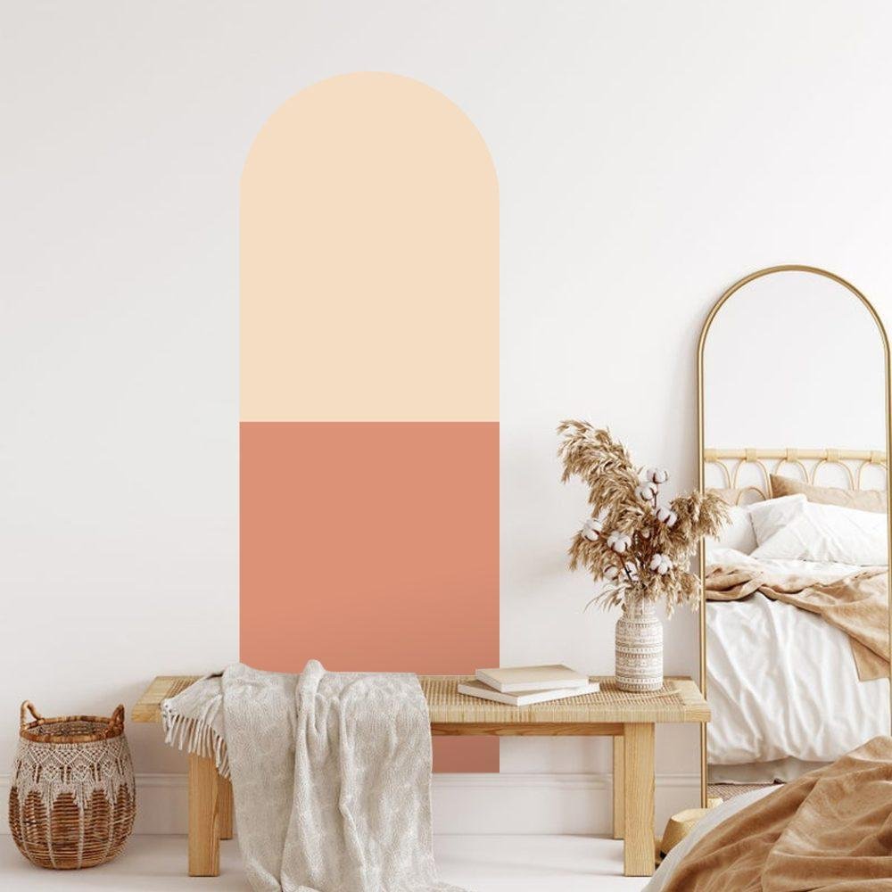 Bågformade Väggdekaler – Moderna Väggstickers Jgb004, Flora Grossist, väggdekoration