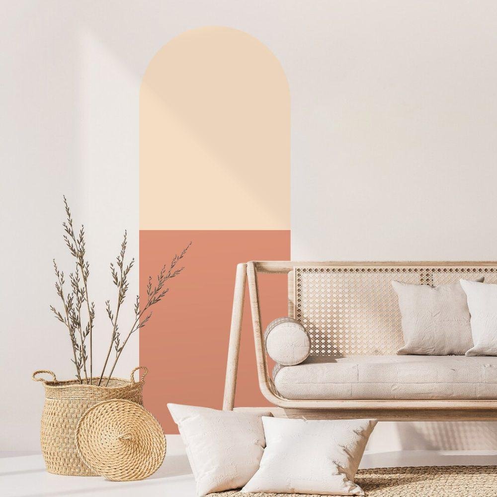 Bågformade Väggdekaler – Moderna Väggstickers Jgb004, Flora Grossist, väggdekoration