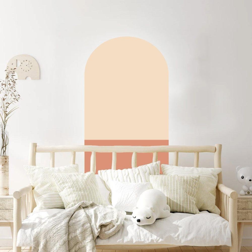 Bågformade Väggdekaler – Moderna Väggstickers Jgb004, Flora Grossist, väggdekoration