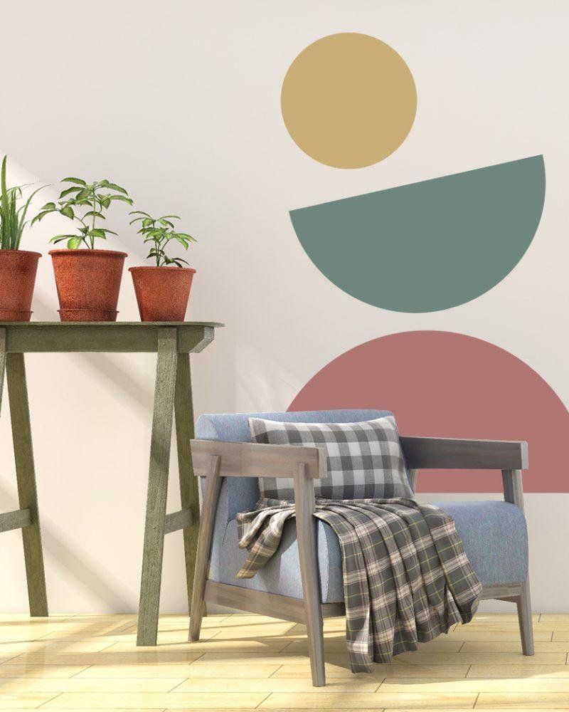 Arch Wall Decal Boho Wall Decor Sticker Jgc002, Flora Grossist, väggdekoration