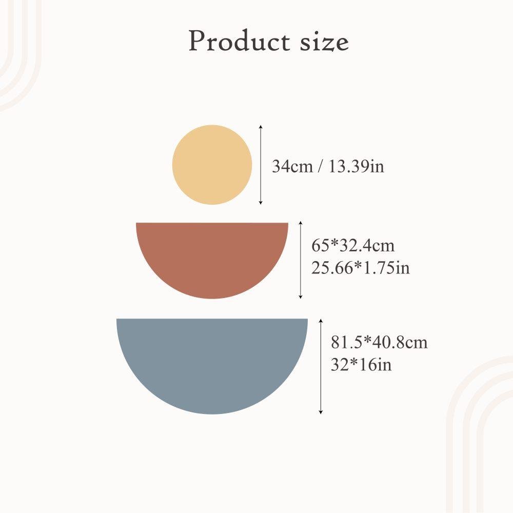 Arch Wall Decal Boho Wall Decor Sticker Jgc004, Flora Grossist, väggdekoration