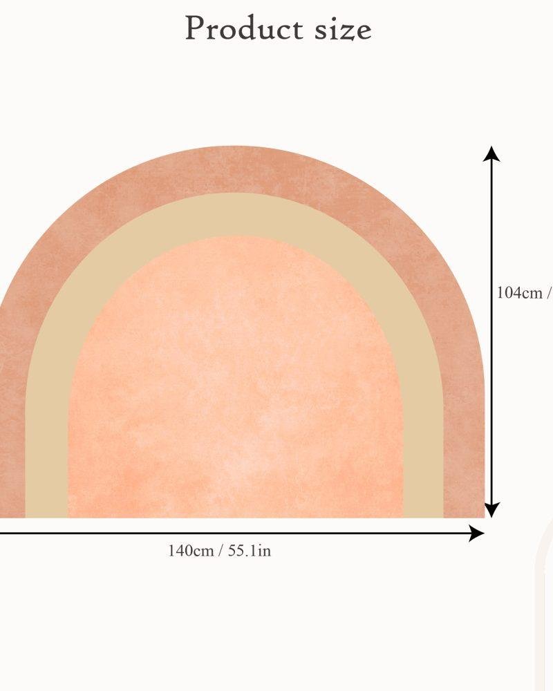 Uonlytech Arch Wall Decal Decor Wall Sticker, Flora Grossist, väggdekoration